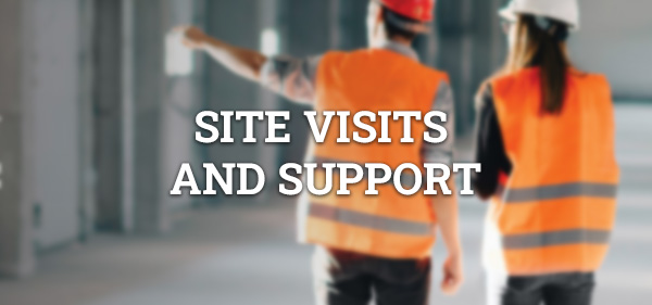 Premium site visits and support for your business